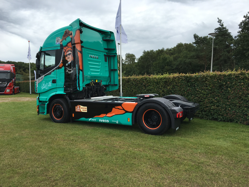 Dakar win celebratory Iveco Stralis